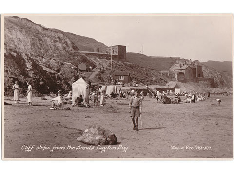 Cayton Bay Sands Postcard - Yorkshire