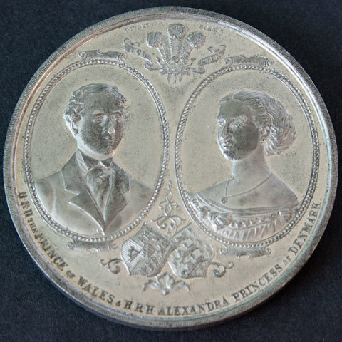 1863 Royal Wedding Medallion (2)