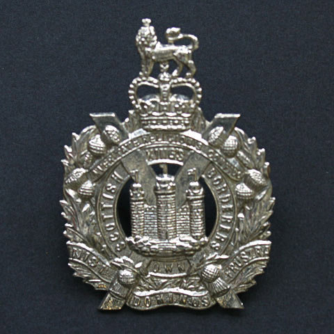 Kings Own Scottish Borderers QC Cap Badge