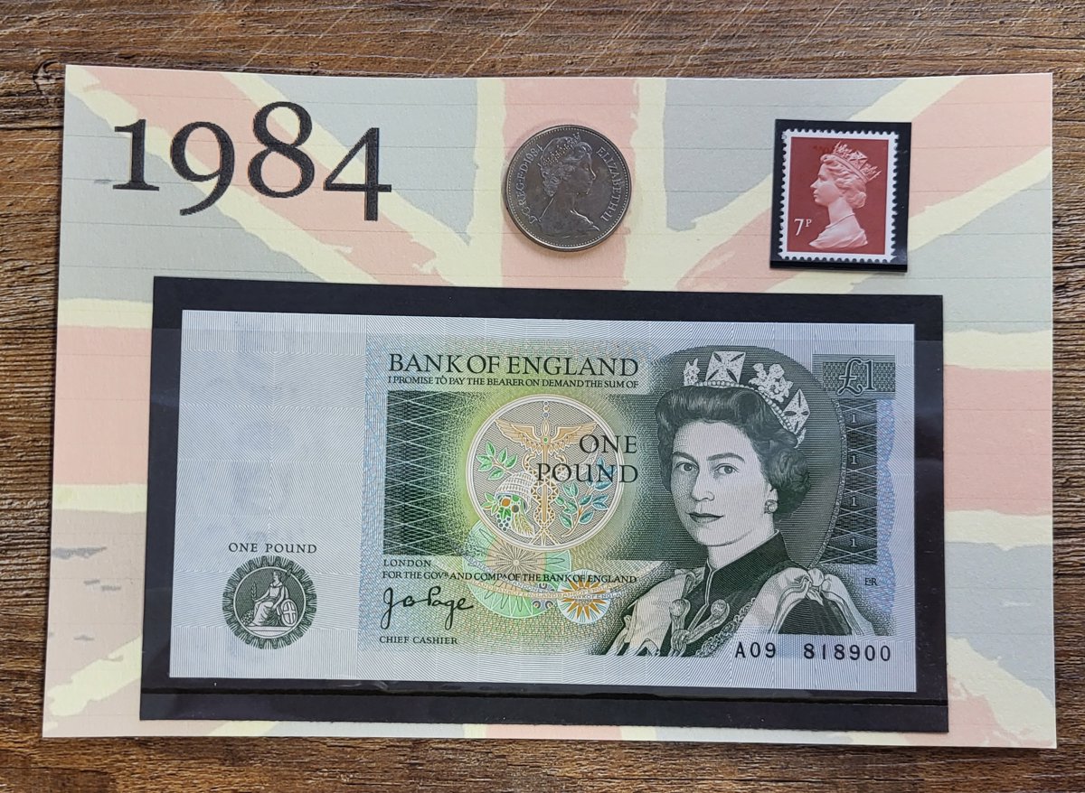 1984 yearcard set 