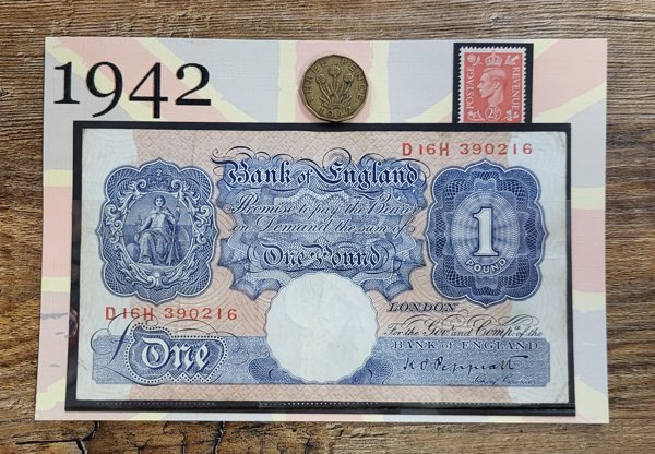 1942 Yearcard set