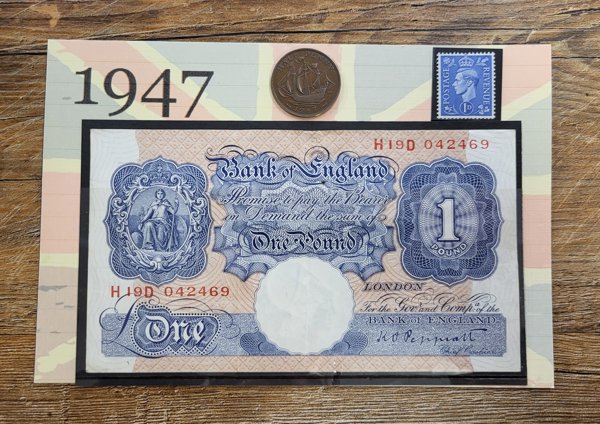 1947 Yearcard set