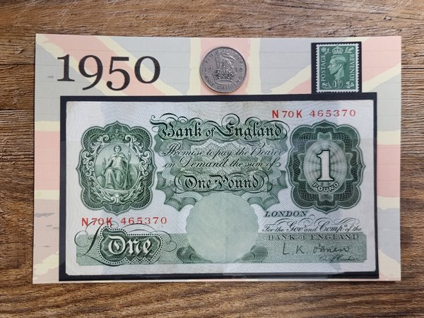 1950 Yearcard set