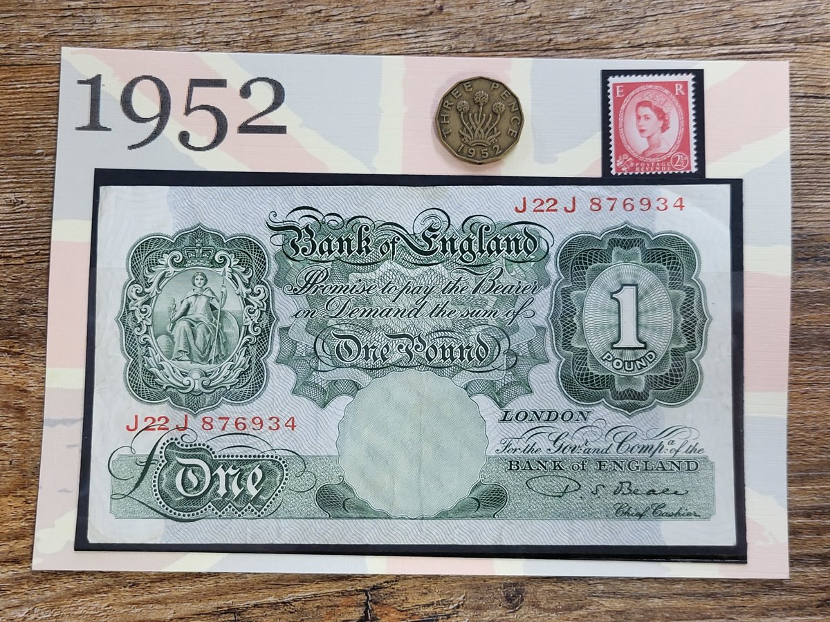 1952 Yearcard set