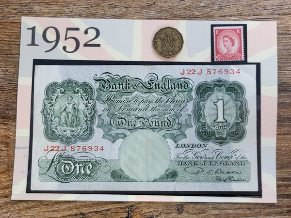 1952 Yearcard set