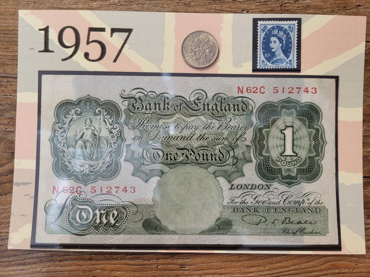 1957 Yearcard set