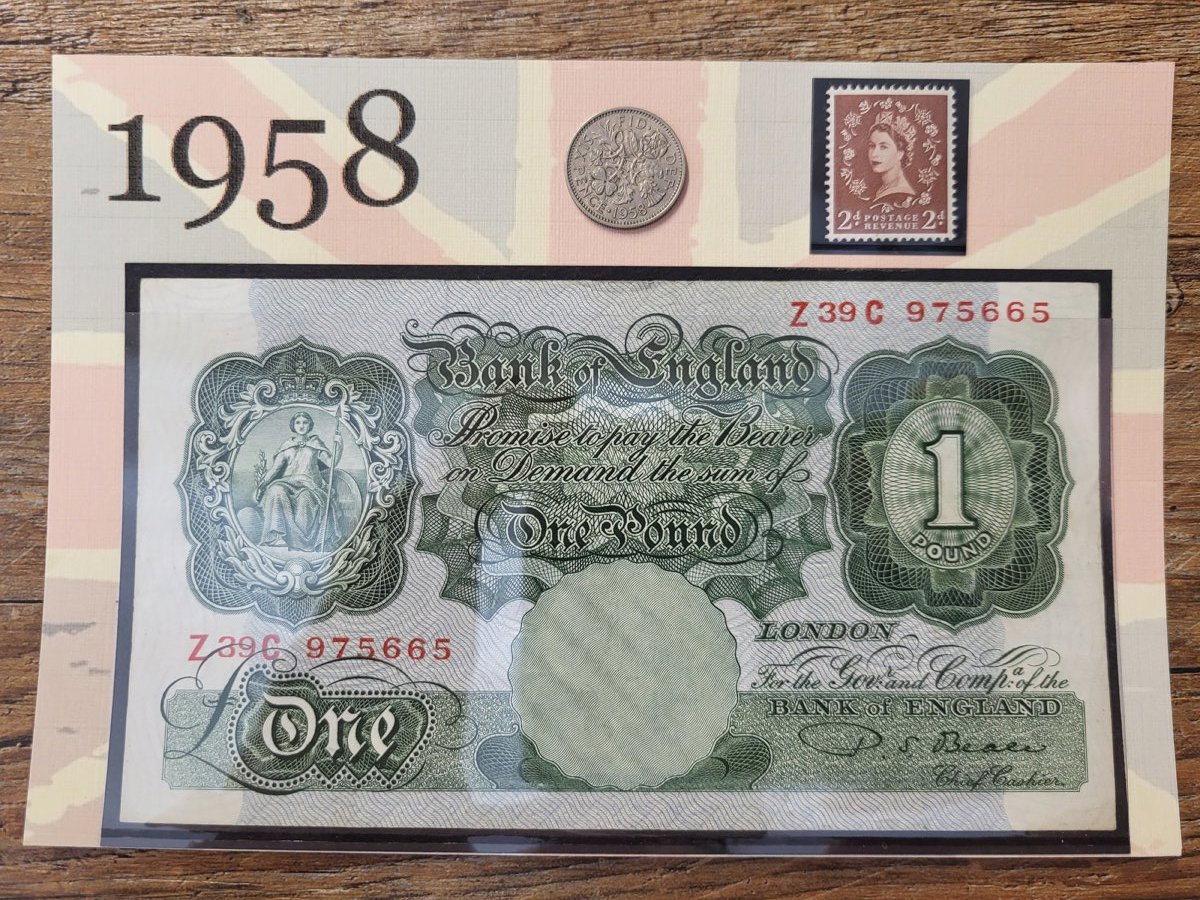 1958 Yearcard set