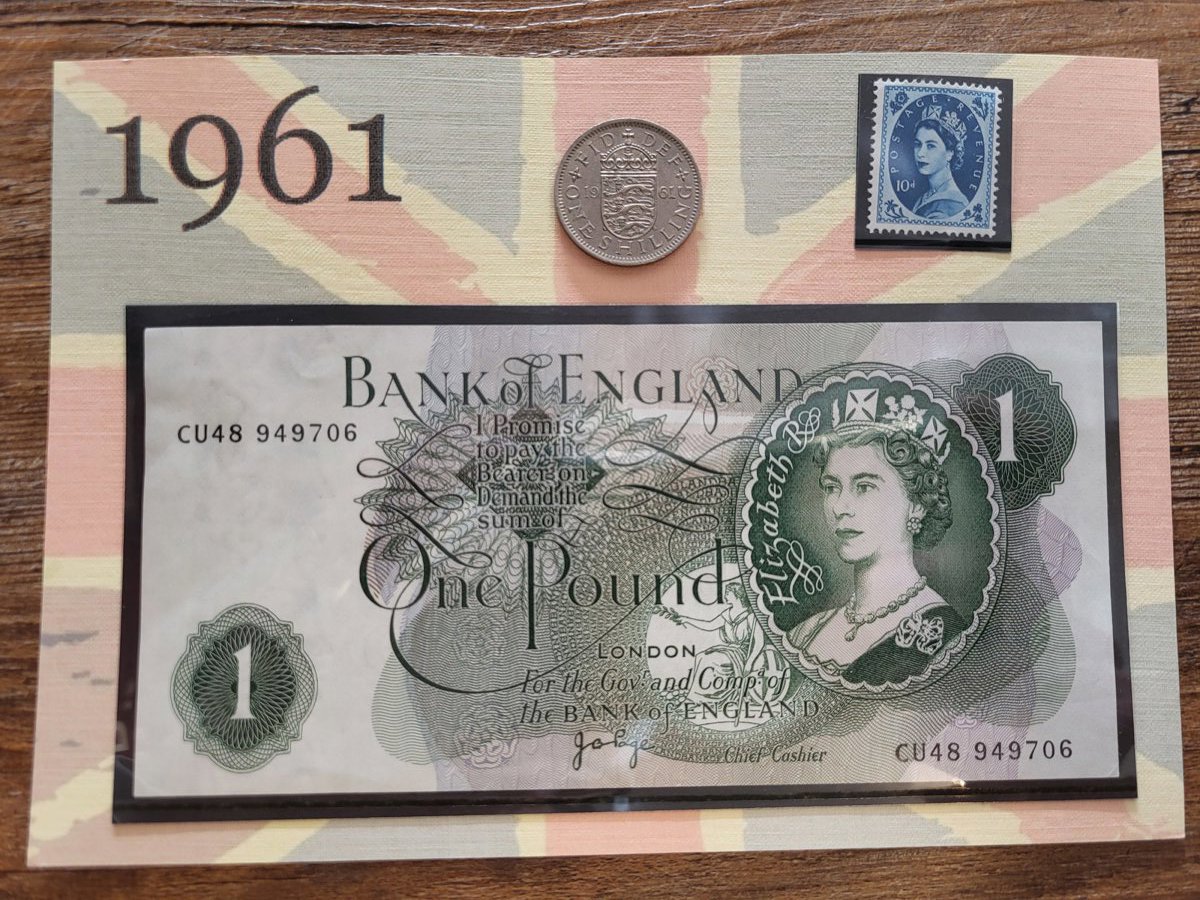 1961 Yearcard set