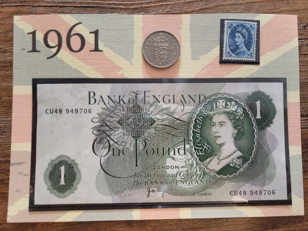 1961 Yearcard set