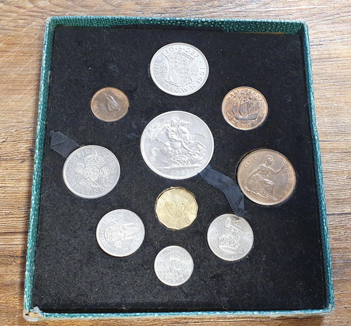 1951 Festival of Britain proof coin set