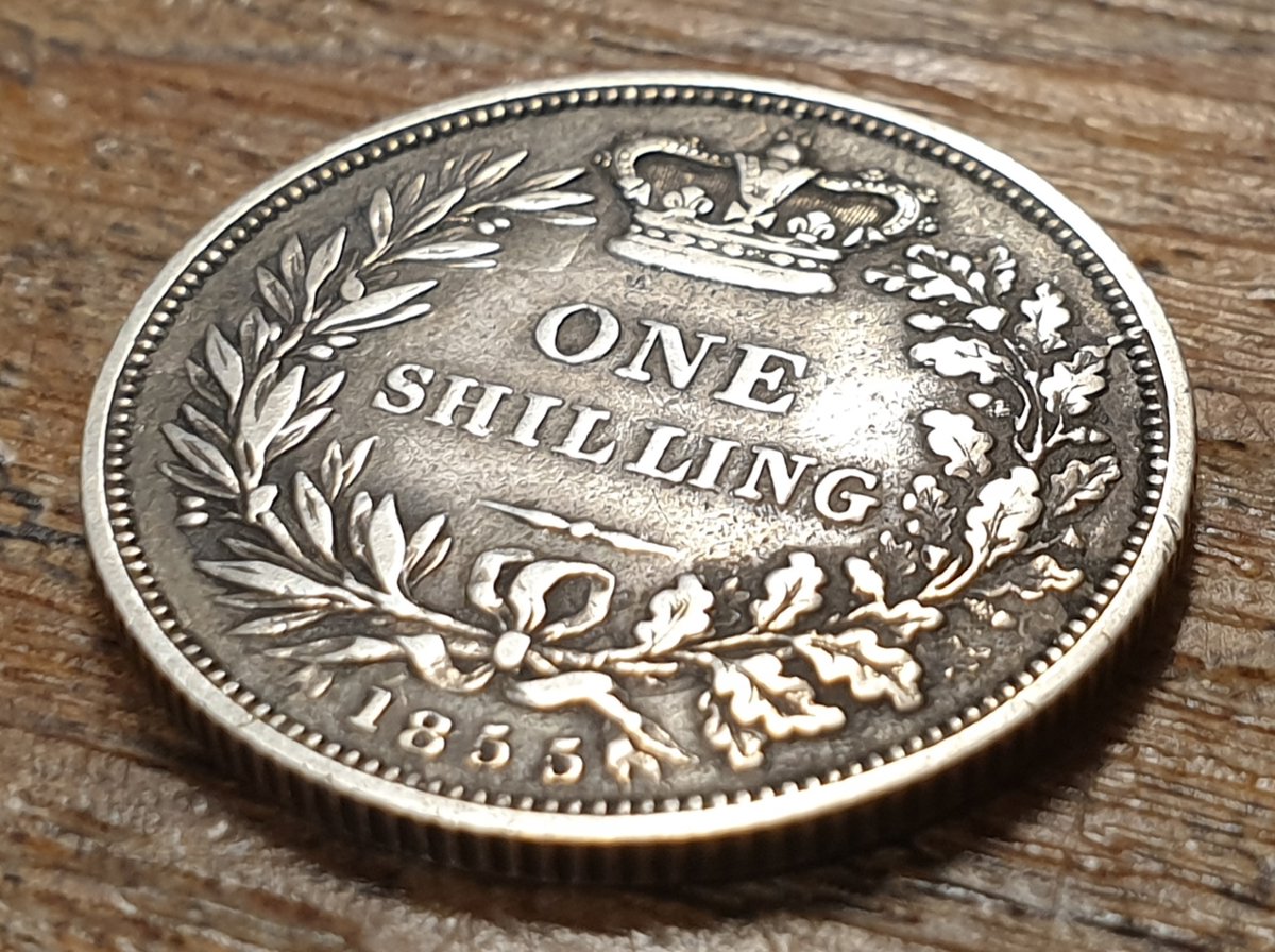 1855 Shilling - Queen Victoria