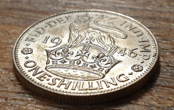 1946 English shilling - King George VI