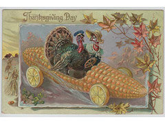 Raphael Tuck Postcard, Thanksgiving Day