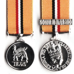 Iraq 2003 Miniature Medal with bar