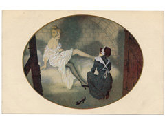 Raphael Kirchner Artist postcard - Les Zeppelins